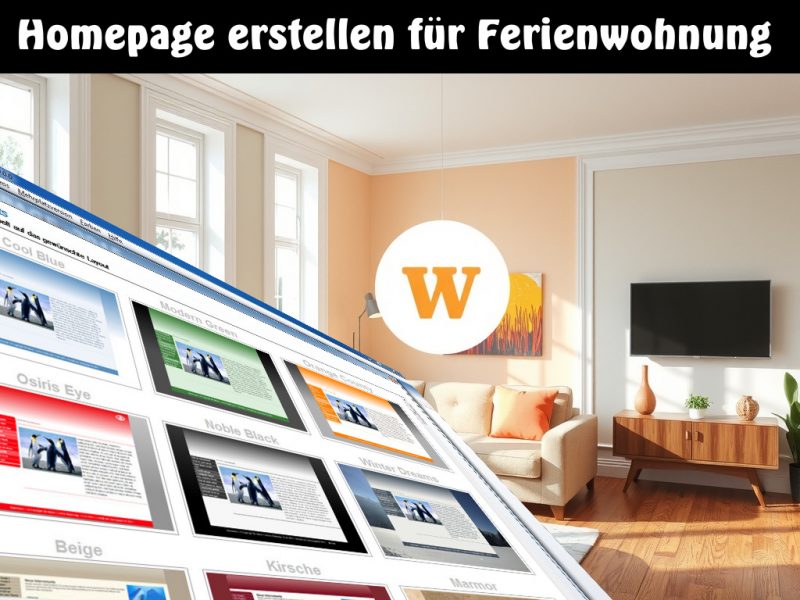 Homepage erstellen für Ferienwohnung
